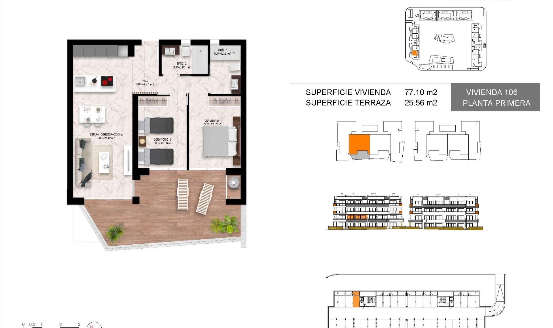 Novostavba - Apartment -
Torrevieja - La Siesta