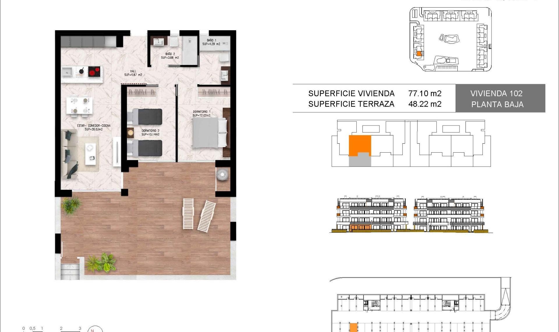 Novostavba - Apartment -
Torrevieja - La Siesta