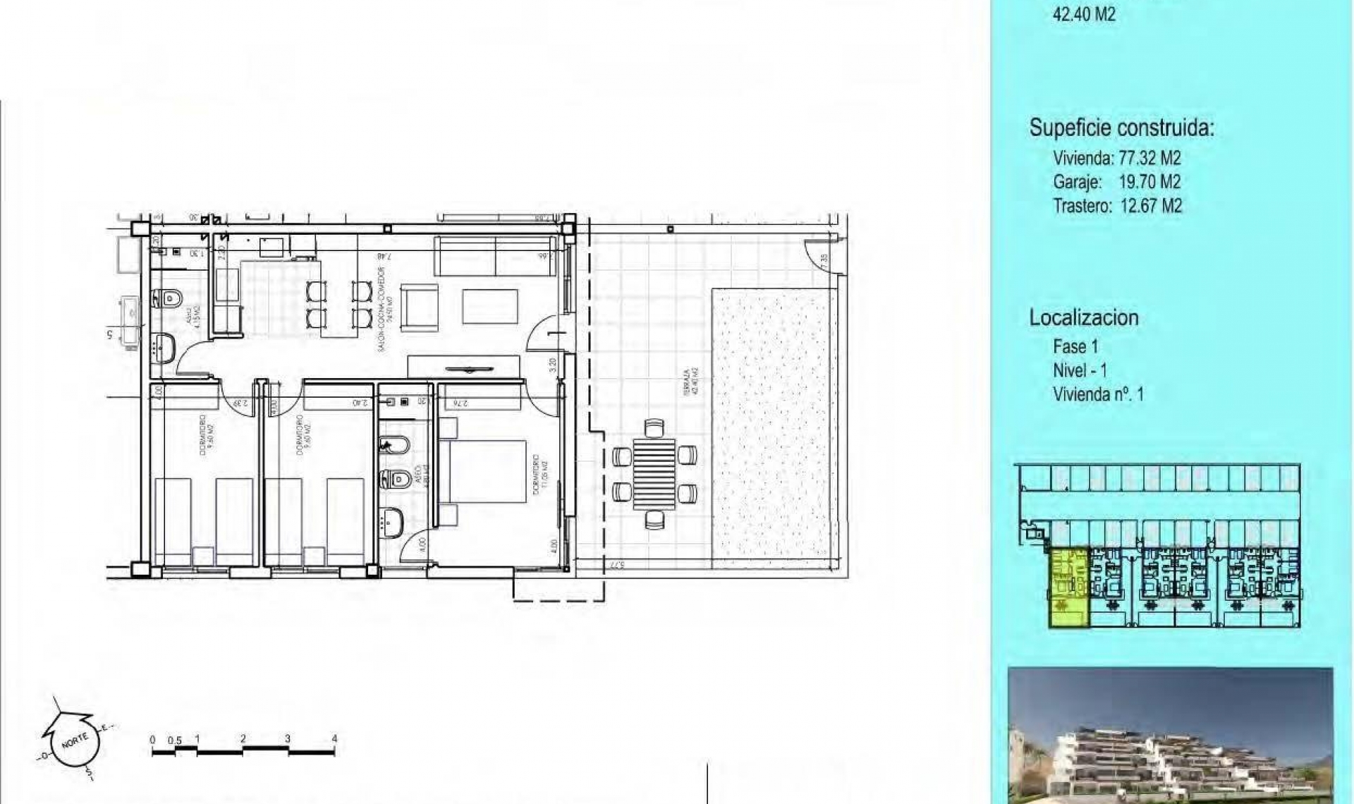 Novostavba - Apartment -
Vera - Vera playa