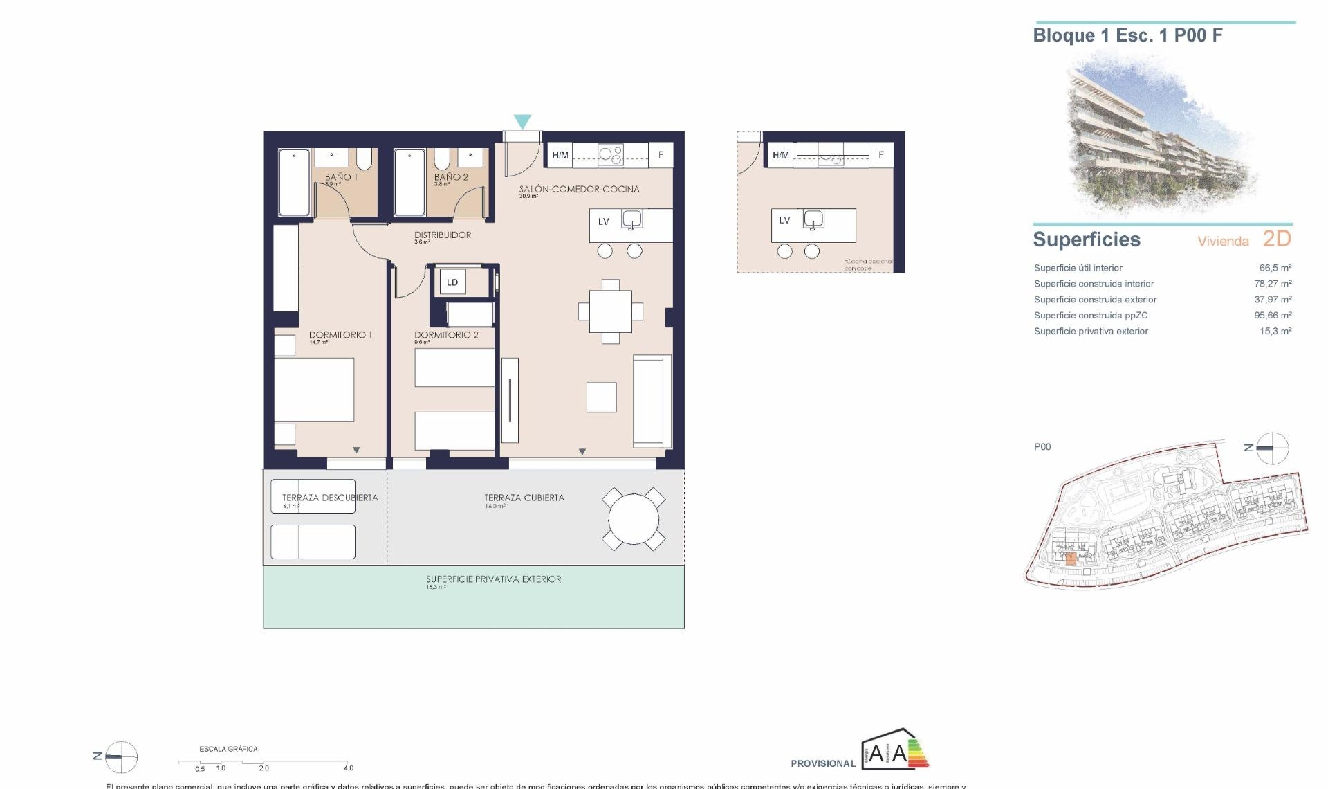 Novostavba - Ground floor apartment -
Denia - Playa de La Almadraba