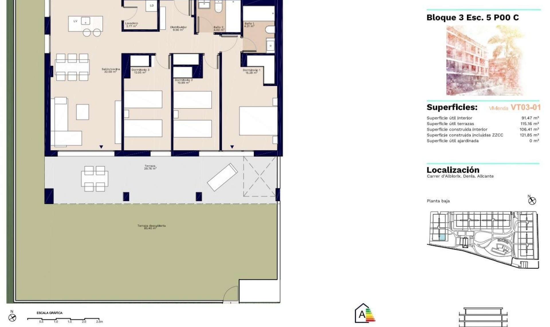 Novostavba - Ground floor apartment -
Denia - Puerto Denia