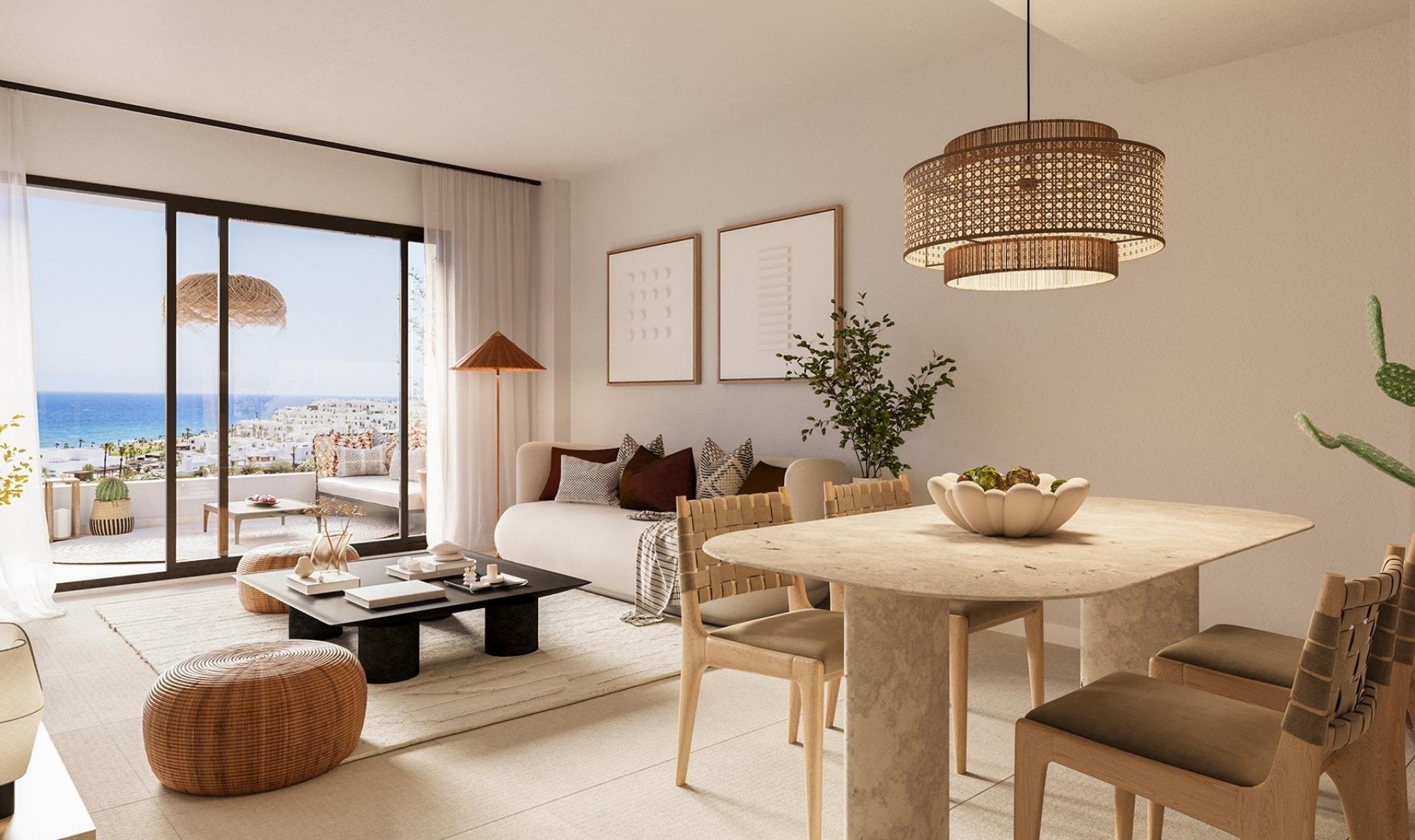 Novostavba - Ground floor apartment -
Mojacar - Playa Macenas (Mojácar)