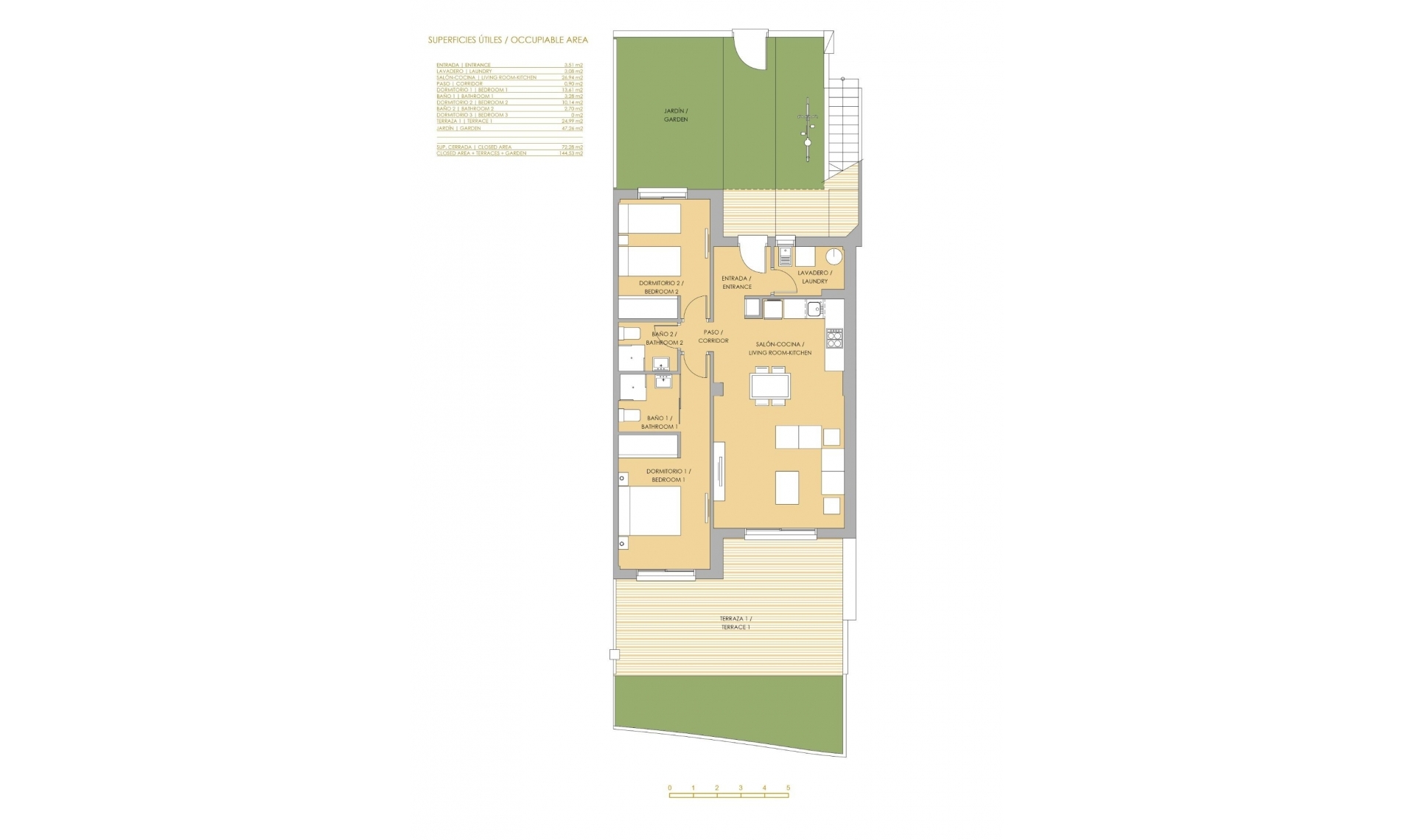 Novostavba - Ground Floor Bungalow -
Orihuela - Vistabella Golf
