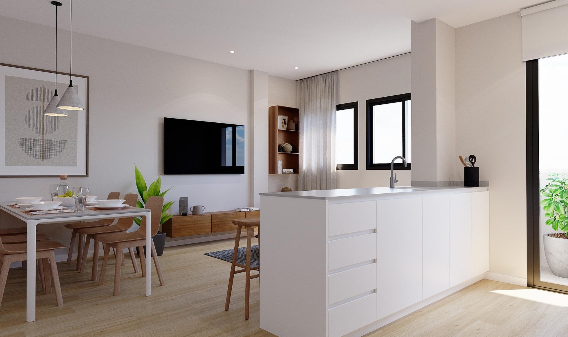 Novostavba - Penthouse -
Algorfa - Pueblo