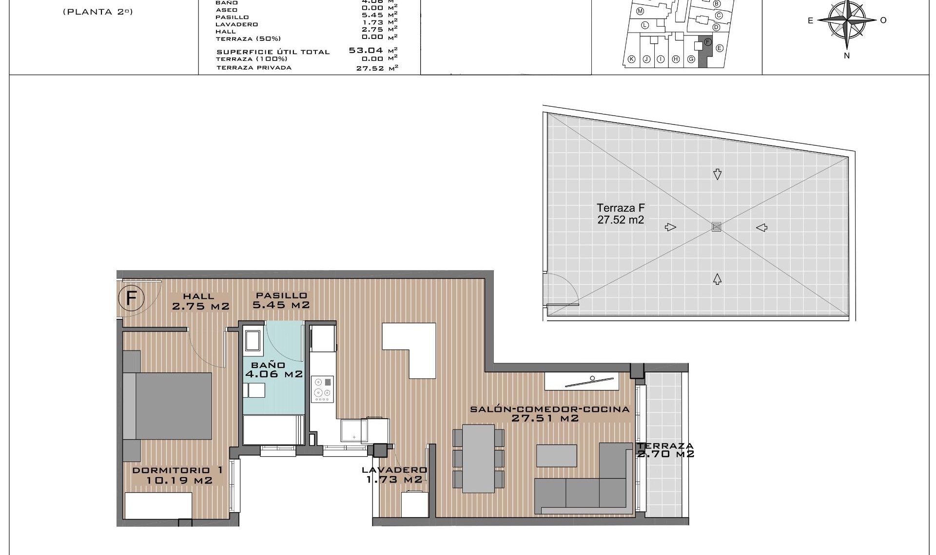 Novostavba - Penthouse -
Algorfa - Pueblo