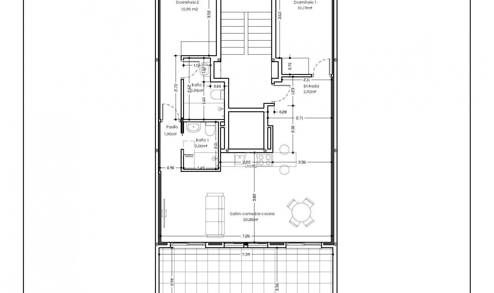 Novostavba - Penthouse -
Alicante - Centro