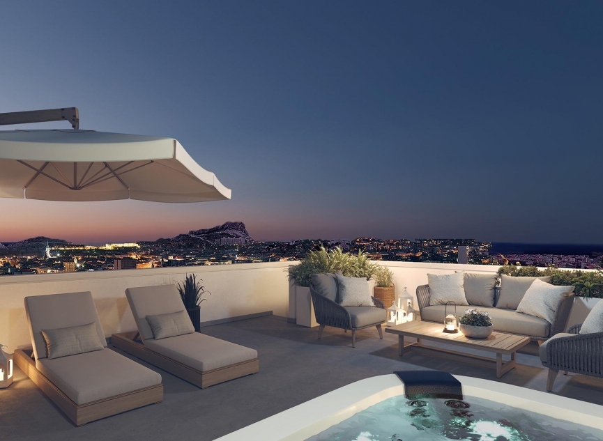 Novostavba - Penthouse -
Alicante - San Agustín-PAU 2