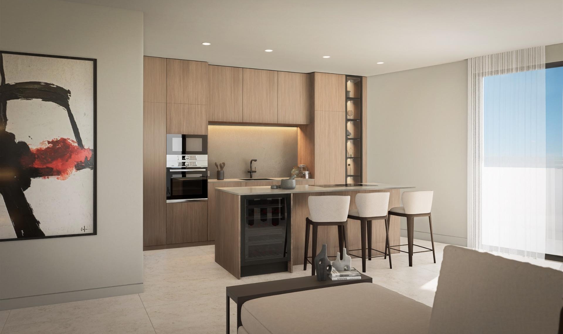 Novostavba - Penthouse -
Calpe - Arenal Bol