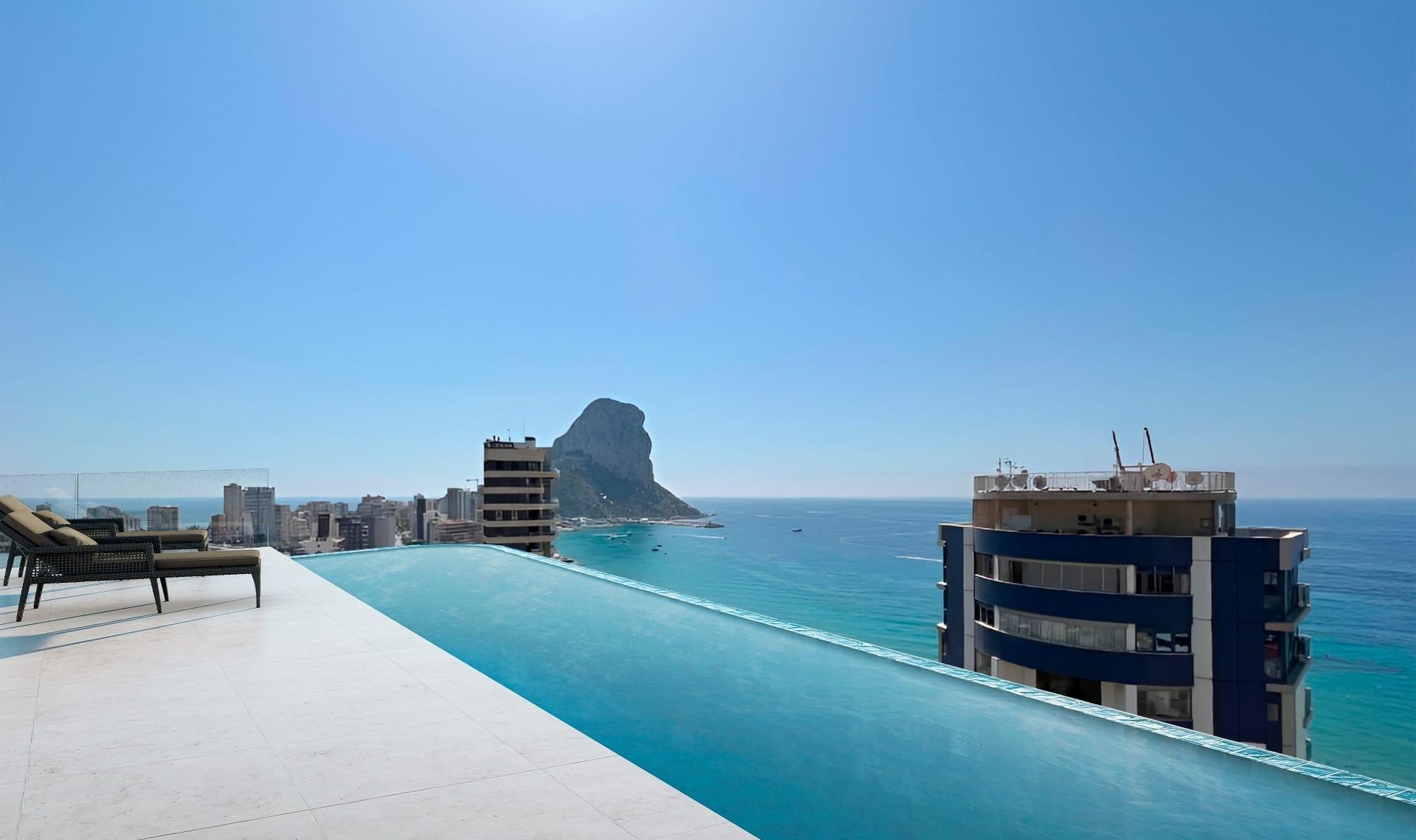 Novostavba - Penthouse -
Calpe - Arenal Bol