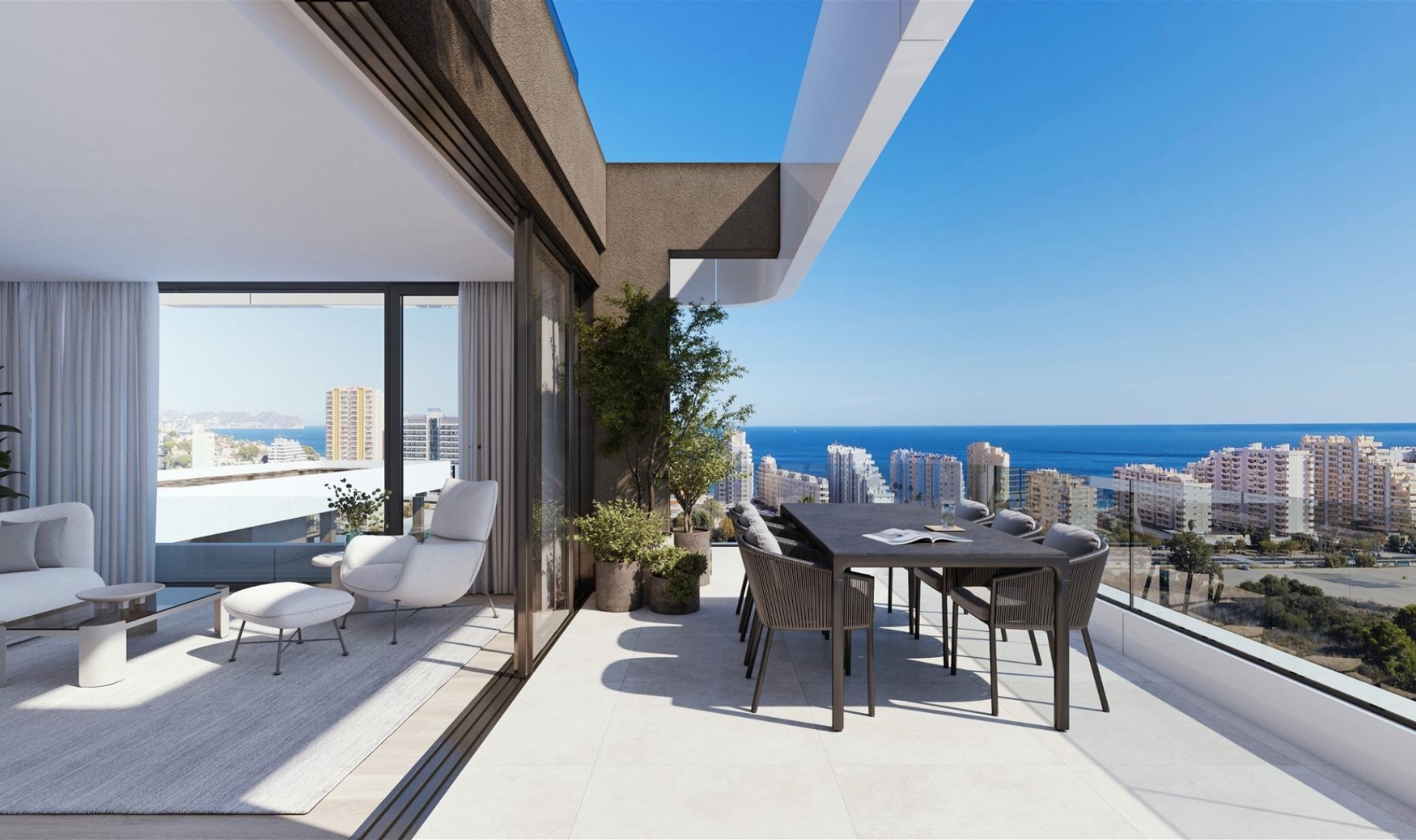 Novostavba - Penthouse -
Calpe - Marisol park