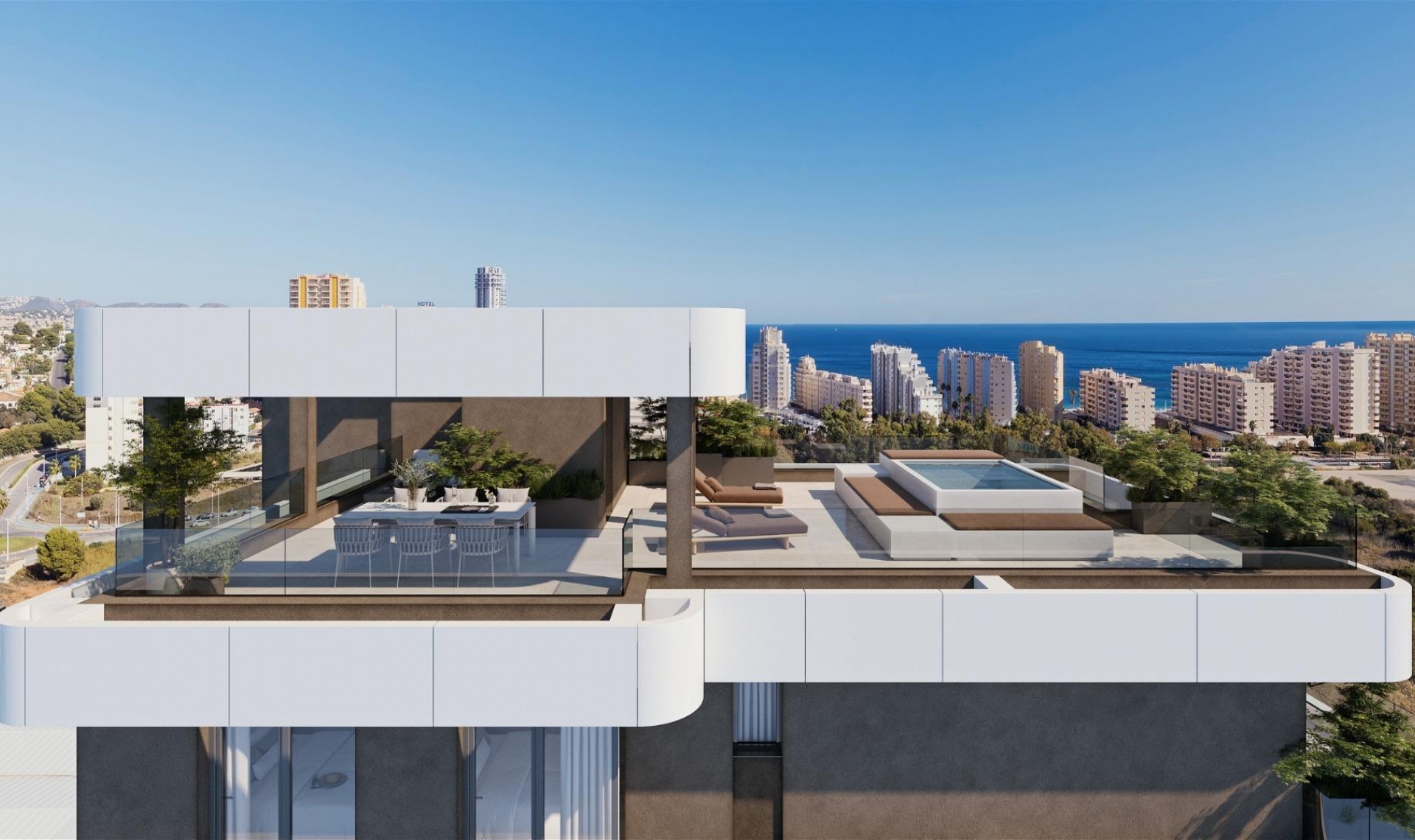 Novostavba - Penthouse -
Calpe - Marisol park