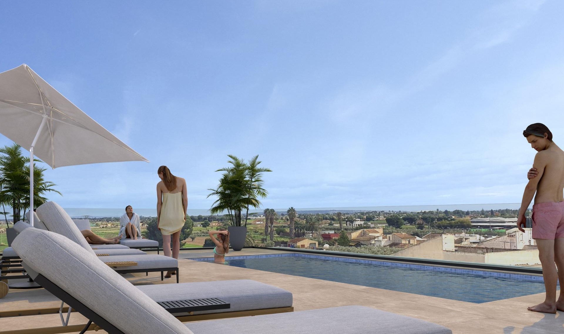 Novostavba - Penthouse -
Catral - pueblo