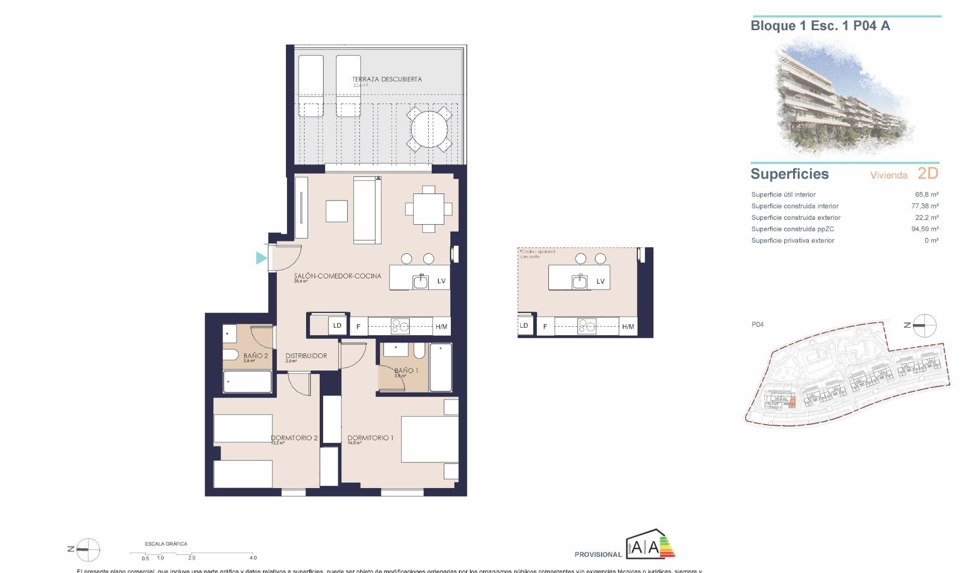 Novostavba - Penthouse -
Denia - Playa de La Almadraba