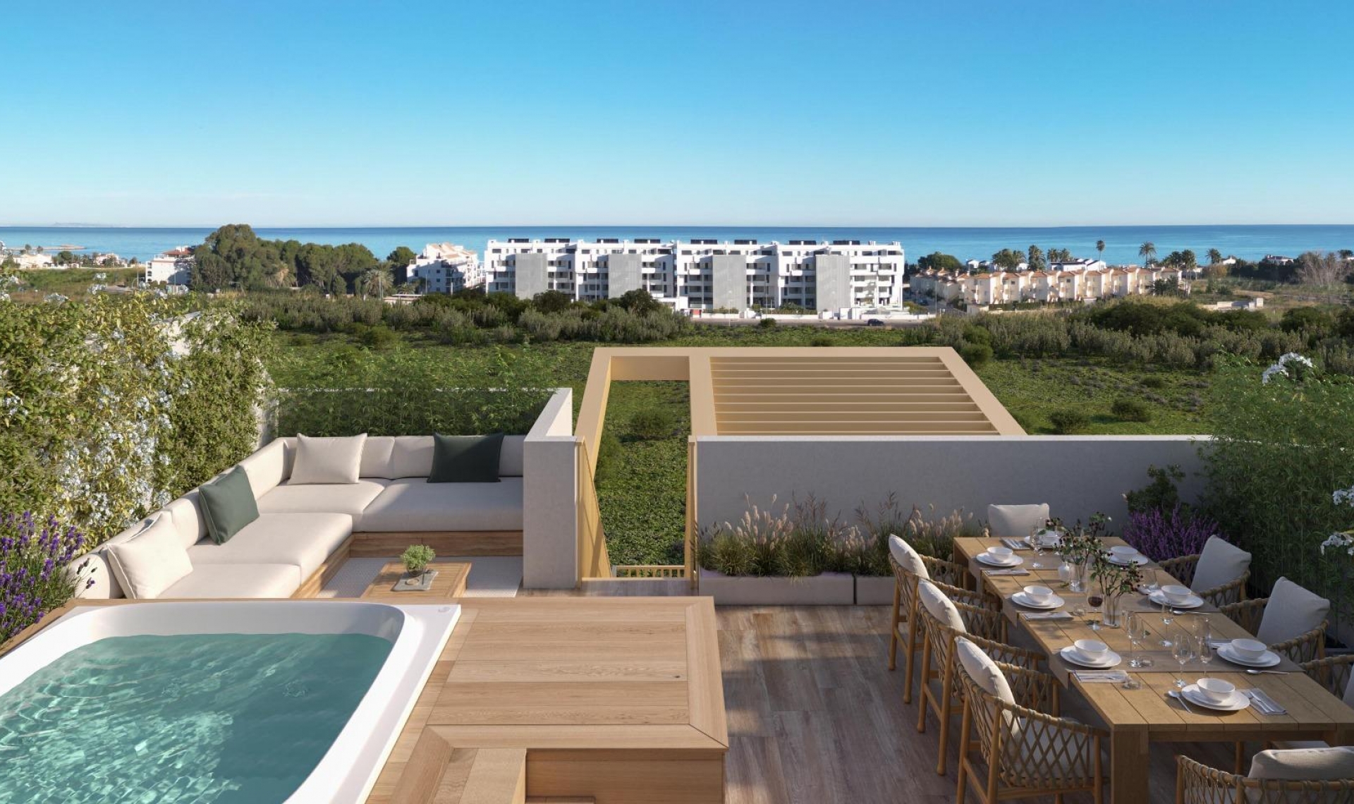 Novostavba - Penthouse -
El Verger - Playa de La Almadraba