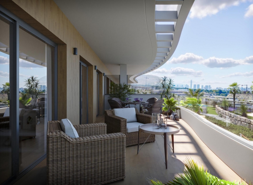 Novostavba - Penthouse -
Finestrat - Campana garden