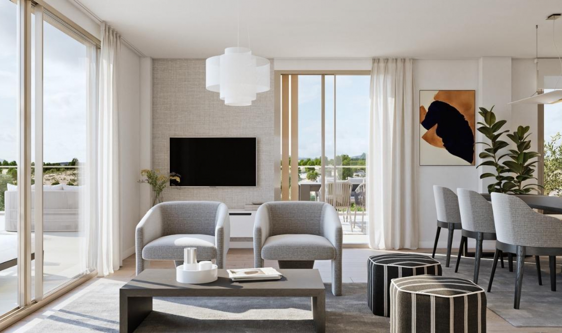 Novostavba - Penthouse -
Godella - Campolivar