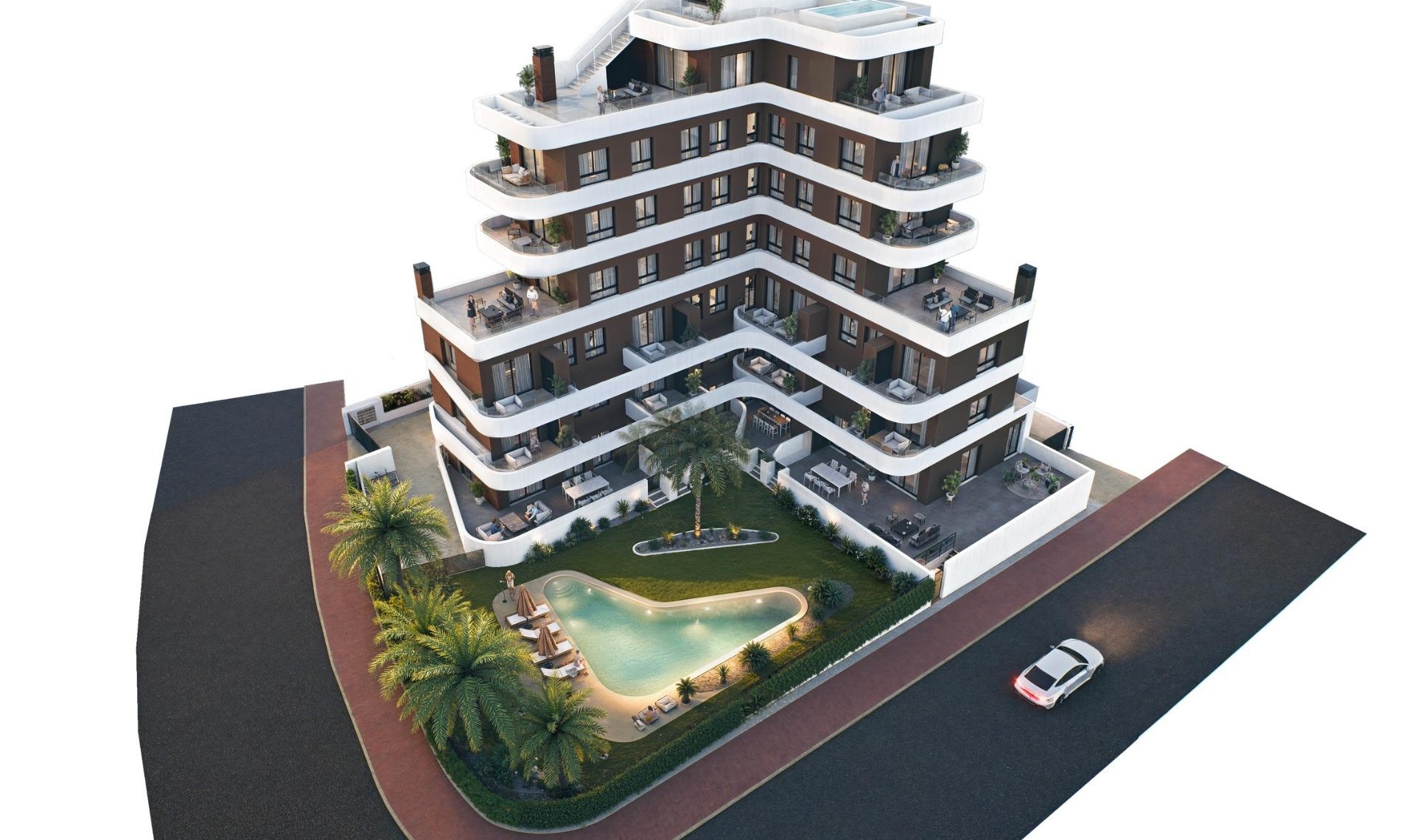 Novostavba - Penthouse -
Guardamar del Segura - Camino del Puerto