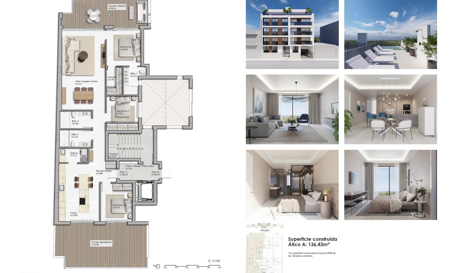 Novostavba - Penthouse -
Guardamar del Segura - Pueblo