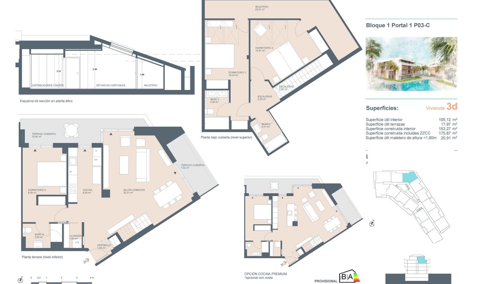 Novostavba - Penthouse -
Jávea Xàbia - centro