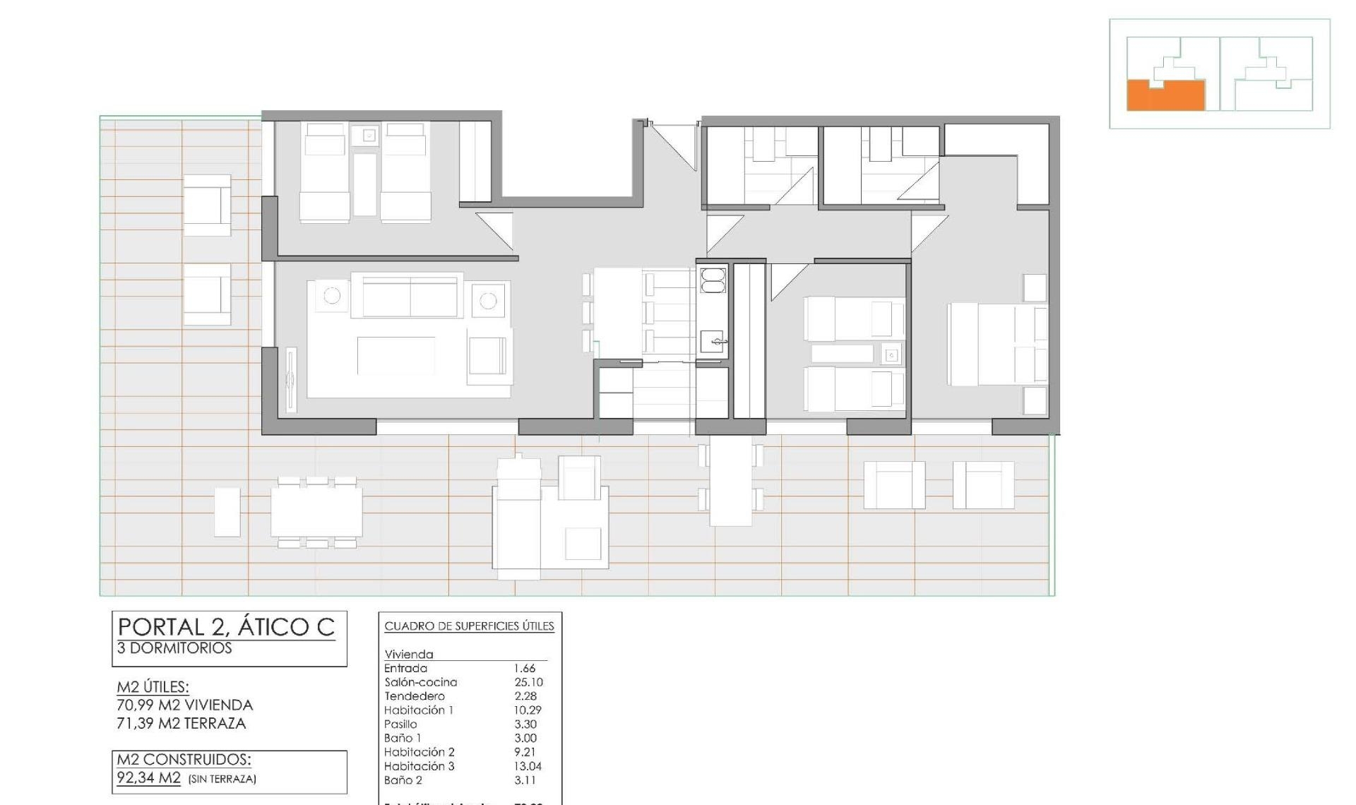 Novostavba - Penthouse -
Jávea Xàbia - Pueblo