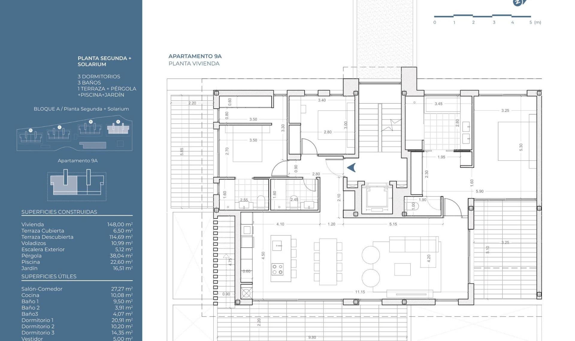 Novostavba - Penthouse -
La Nucía - Puerto Azul