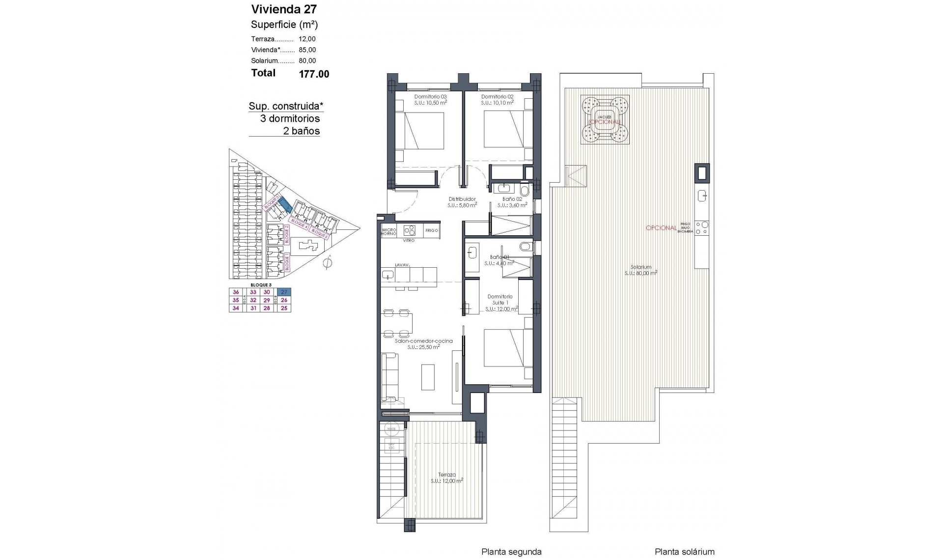 Novostavba - Penthouse -
Los Alcázares - Serena Golf