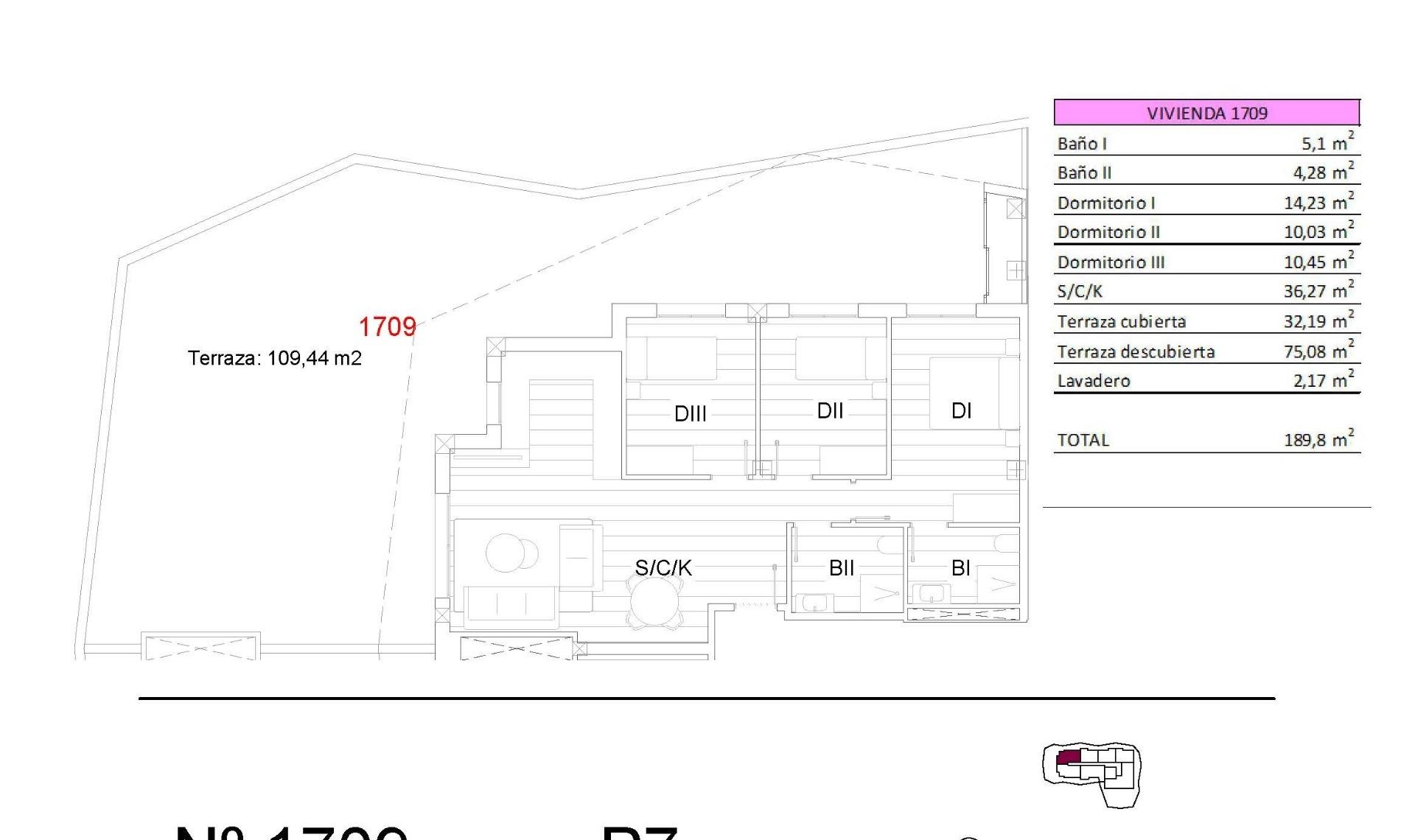 Novostavba - Penthouse -
San Miguel - Pueblo