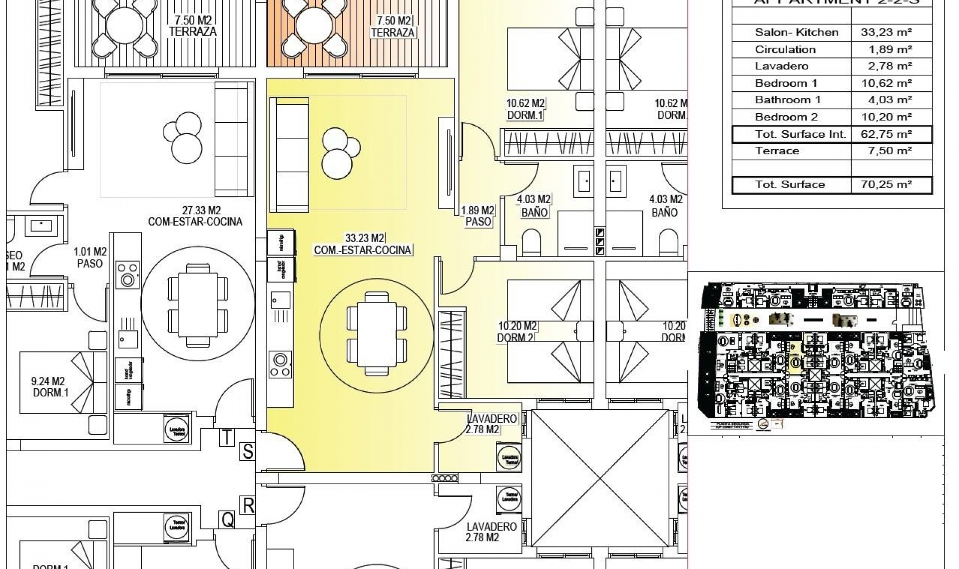 Novostavba - Penthouse -
San Miguel - Pueblo