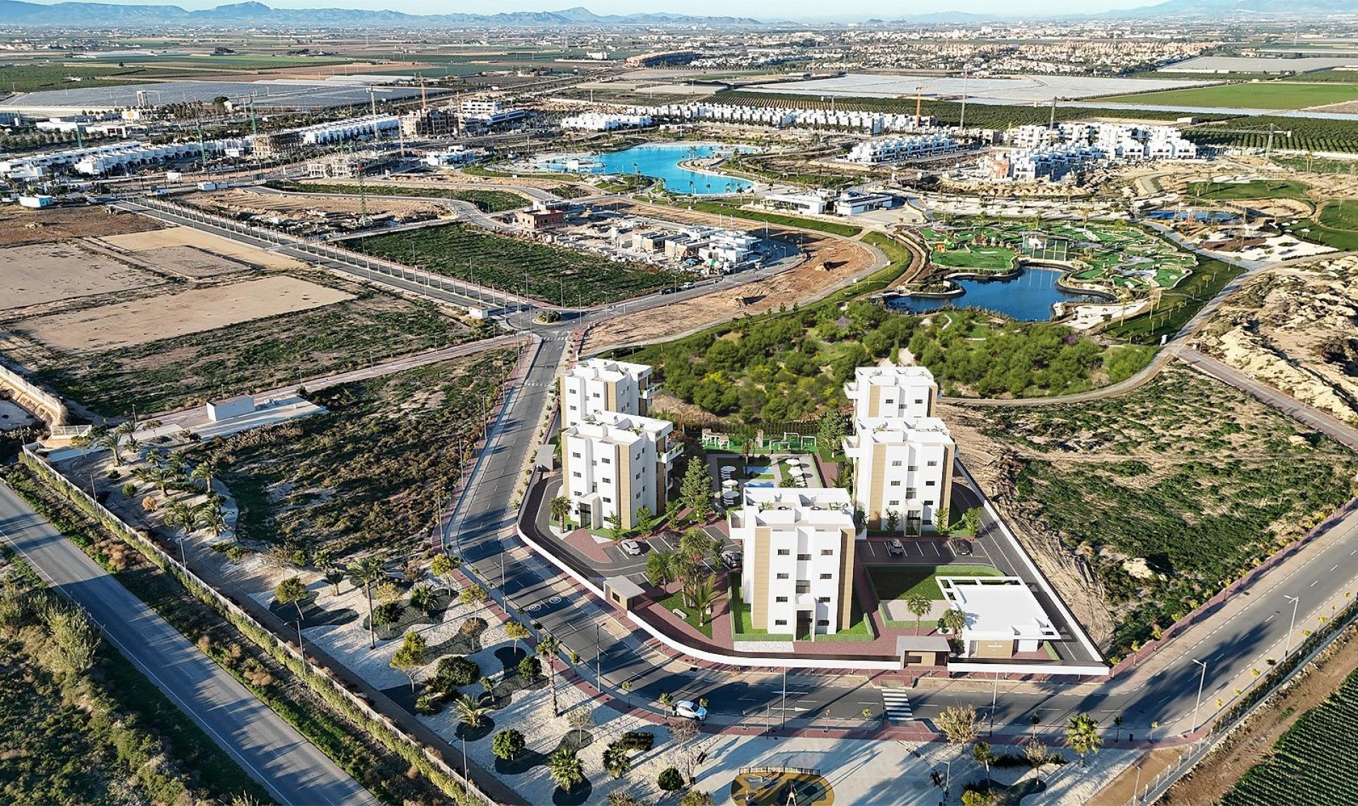 Novostavba - Penthouse -
Torre Pacheco - Santa Rosalia Lake And Life Resort