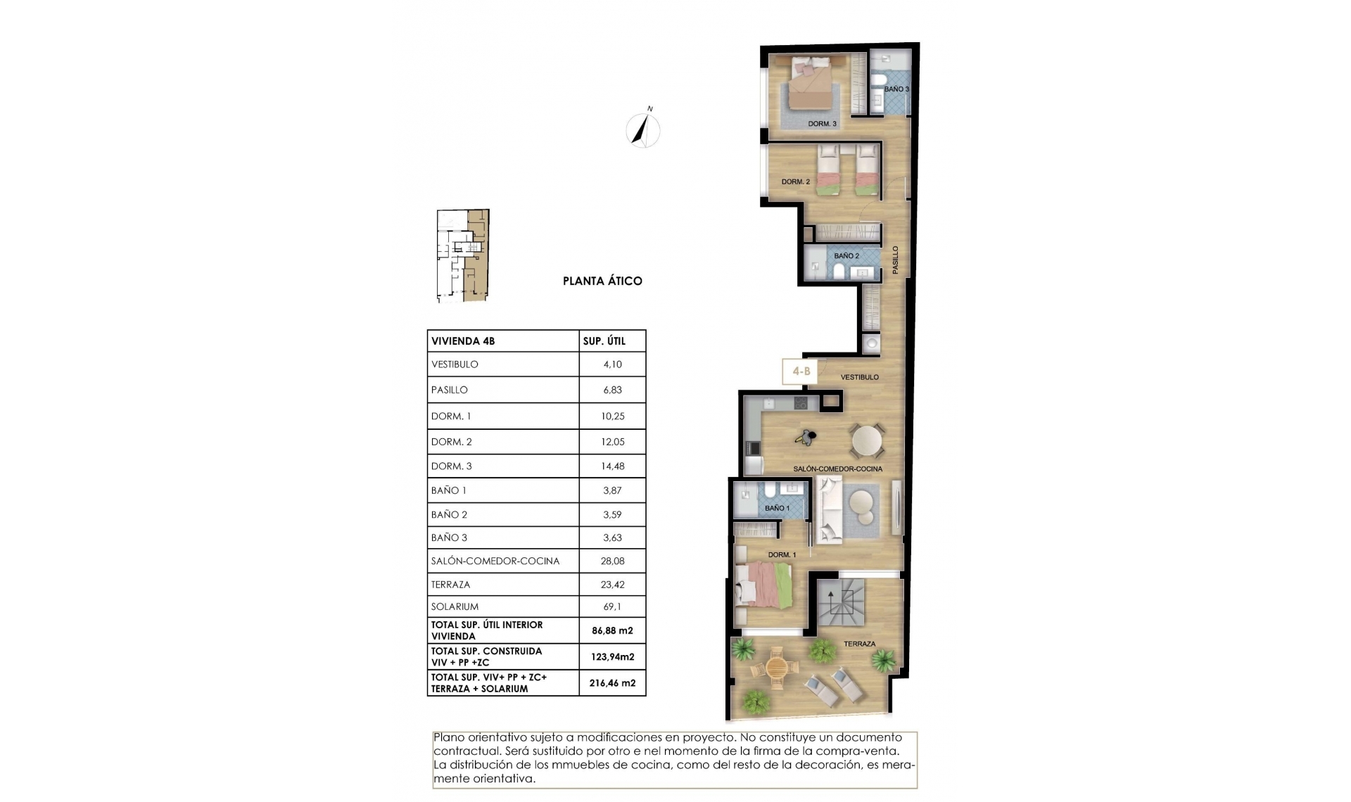 Novostavba - Penthouse -
Torrevieja - Centro