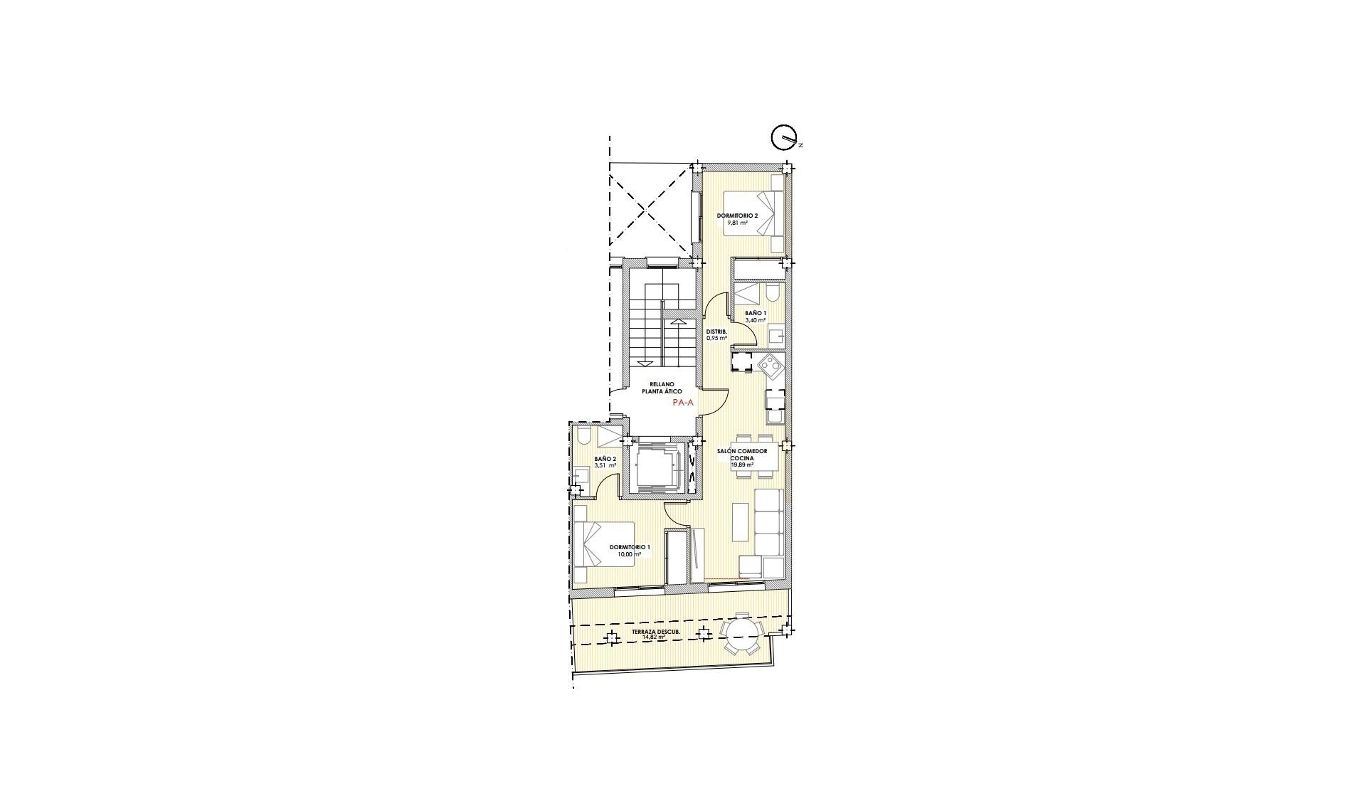 Novostavba - Penthouse -
Torrevieja - Centro