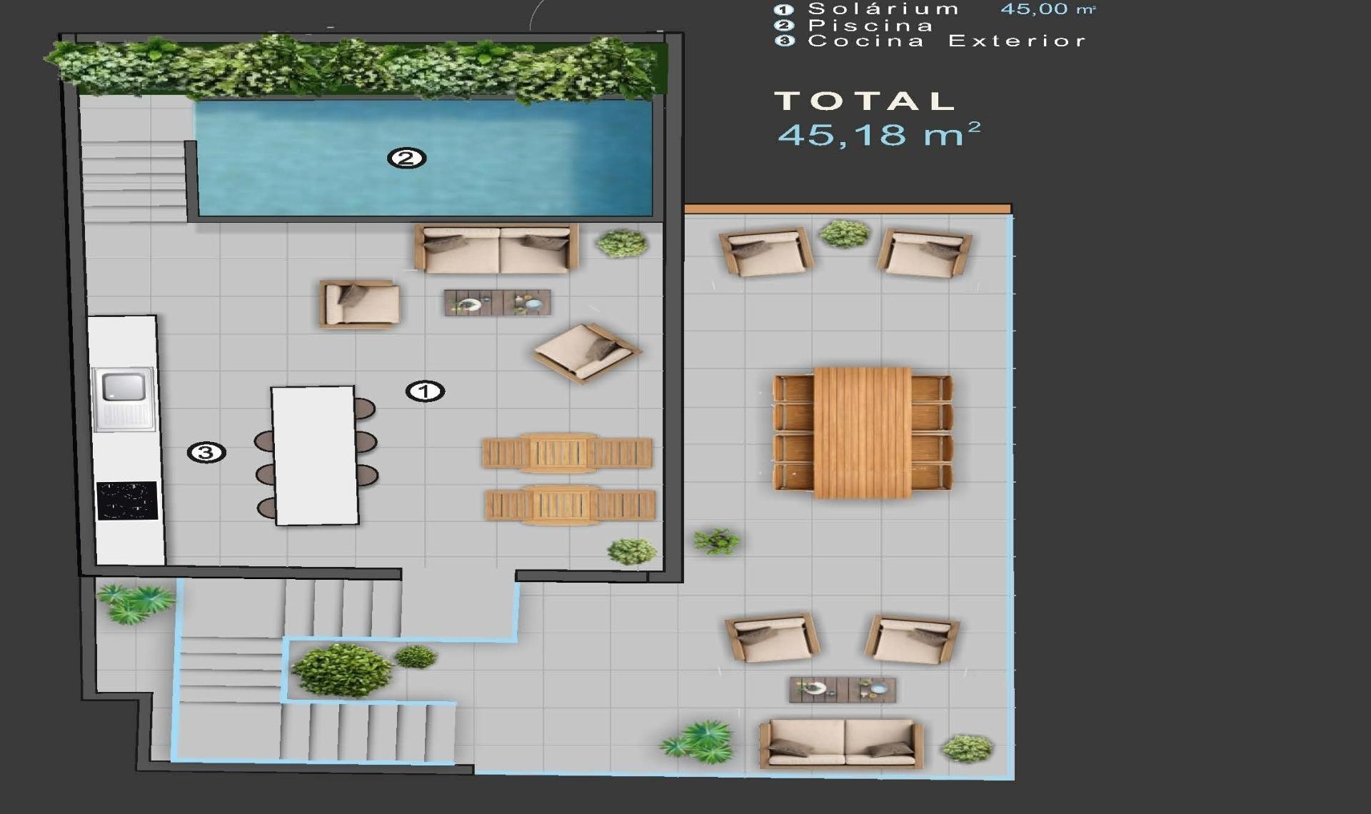 Novostavba - Penthouse -
Torrevieja - Centro