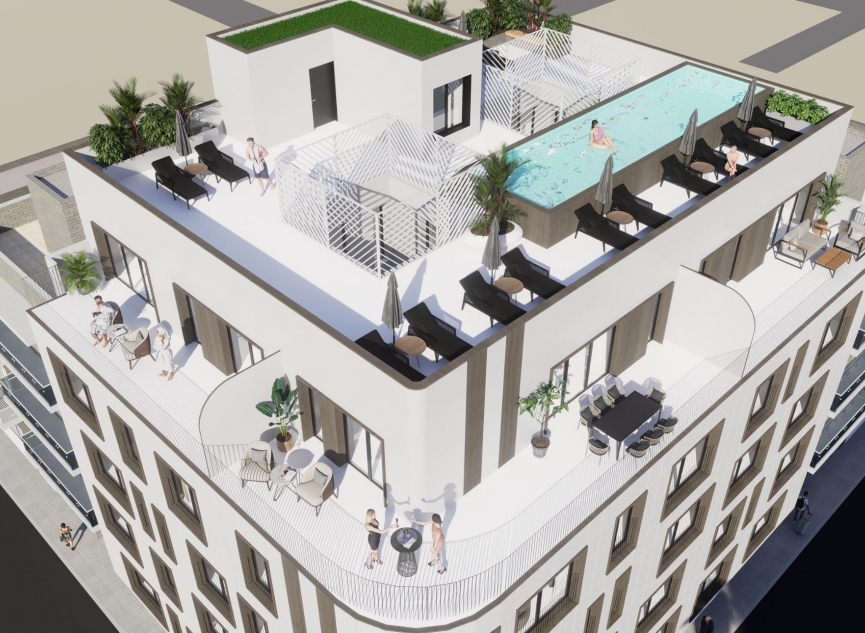 Novostavba - Penthouse -
Torrevieja - El acequión