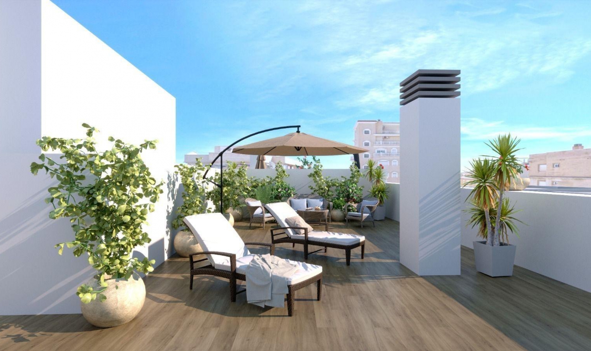 Novostavba - Penthouse -
Torrevieja - Parque de las Naciones