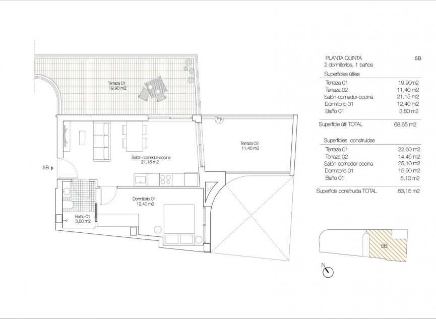 Novostavba - Penthouse -
Torrevieja - Playa de los Locos