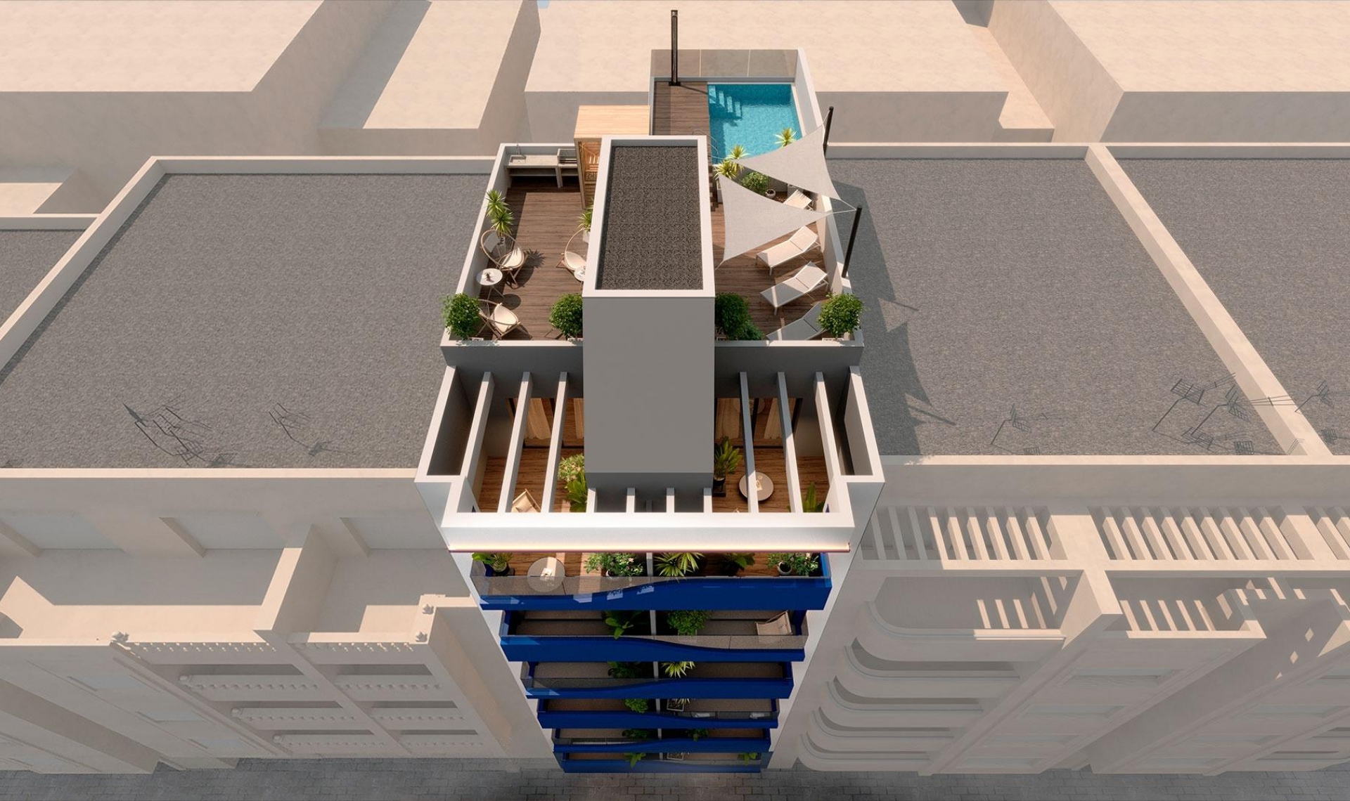 Novostavba - Penthouse -
Torrevieja - Playa del Acequión