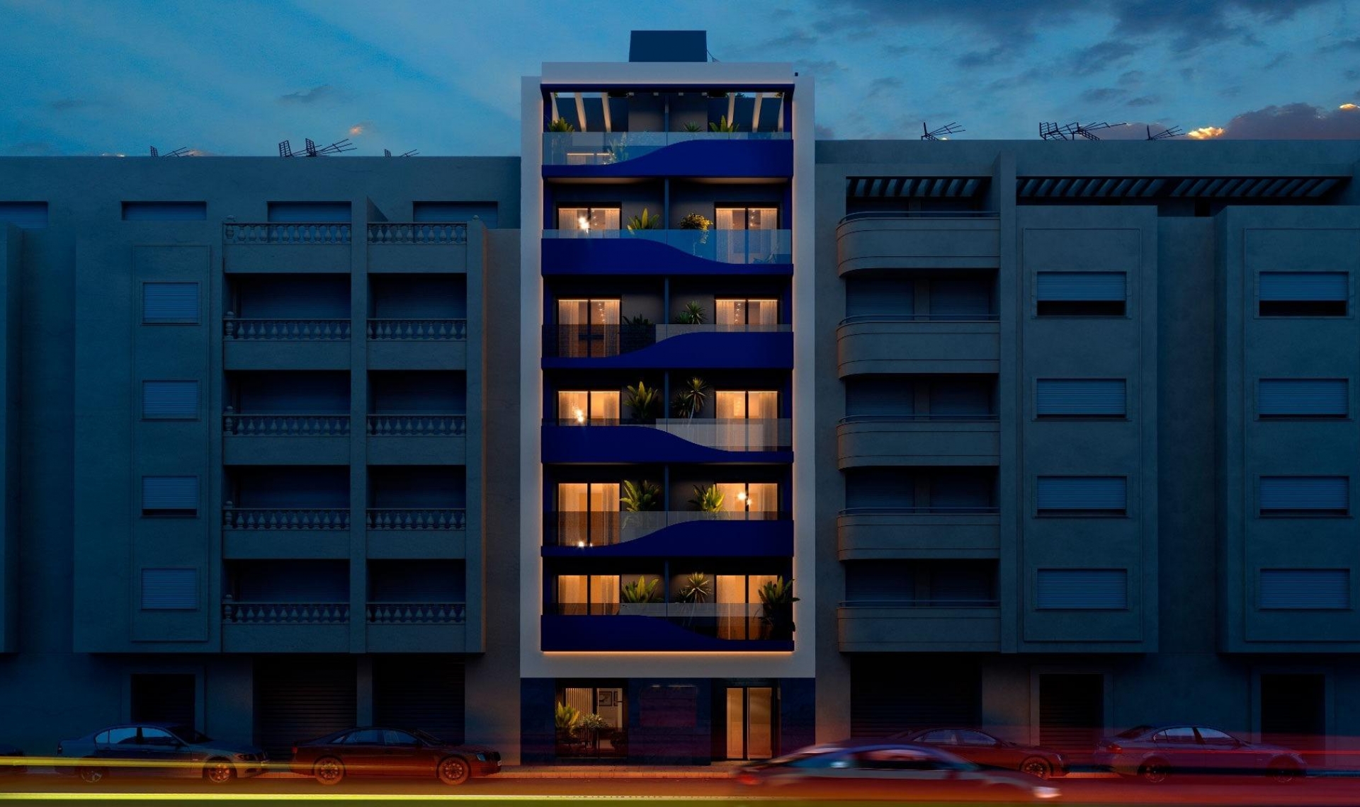 Novostavba - Penthouse -
Torrevieja - Playa del Acequión