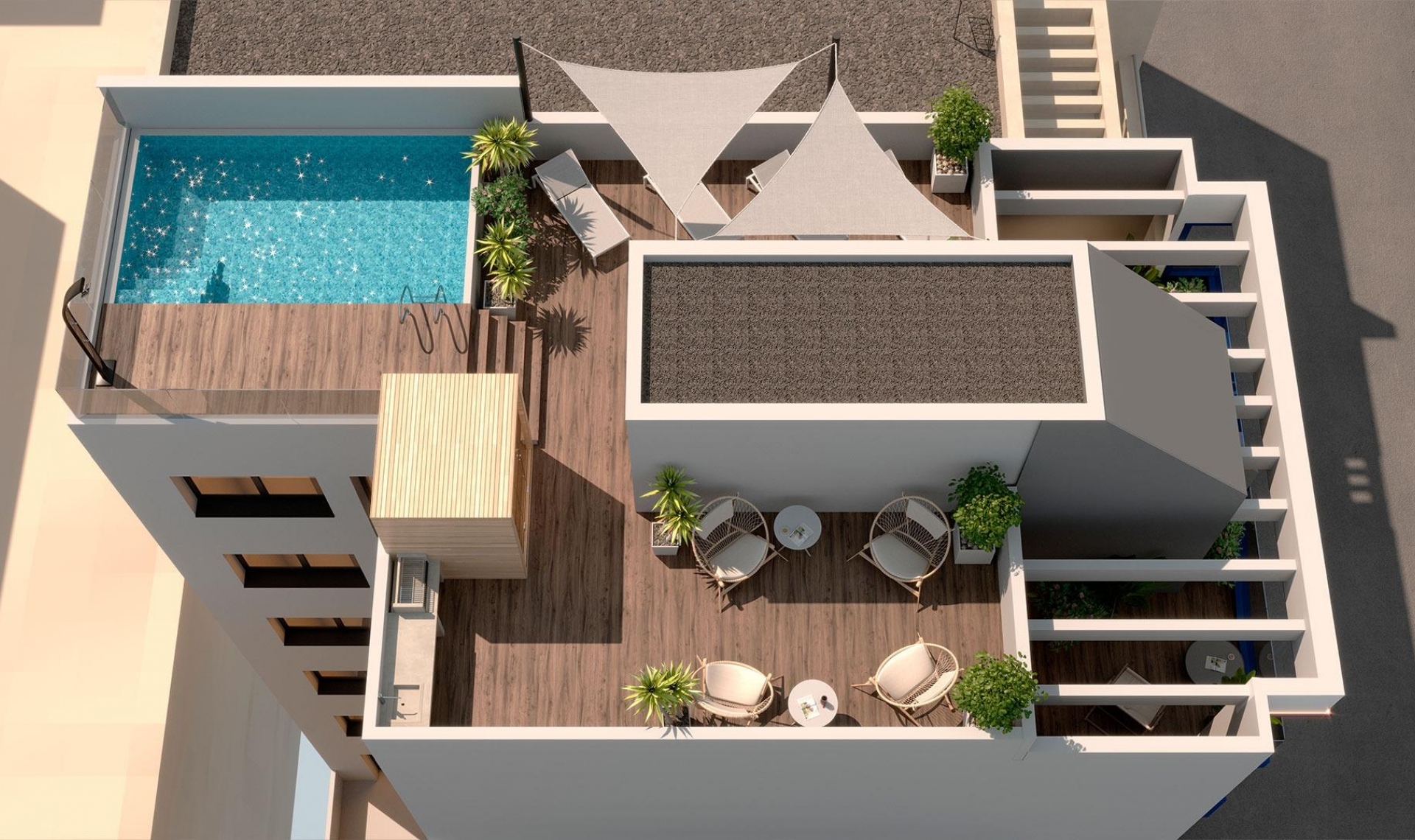 Novostavba - Penthouse -
Torrevieja - Playa del Acequión