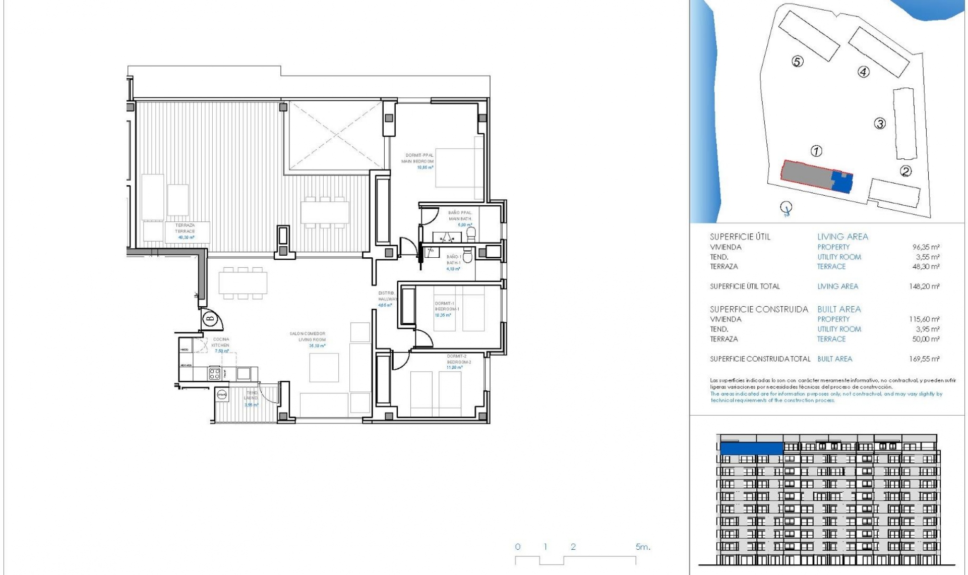 Novostavba - Penthouse -
Torrevieja - Punta Prima