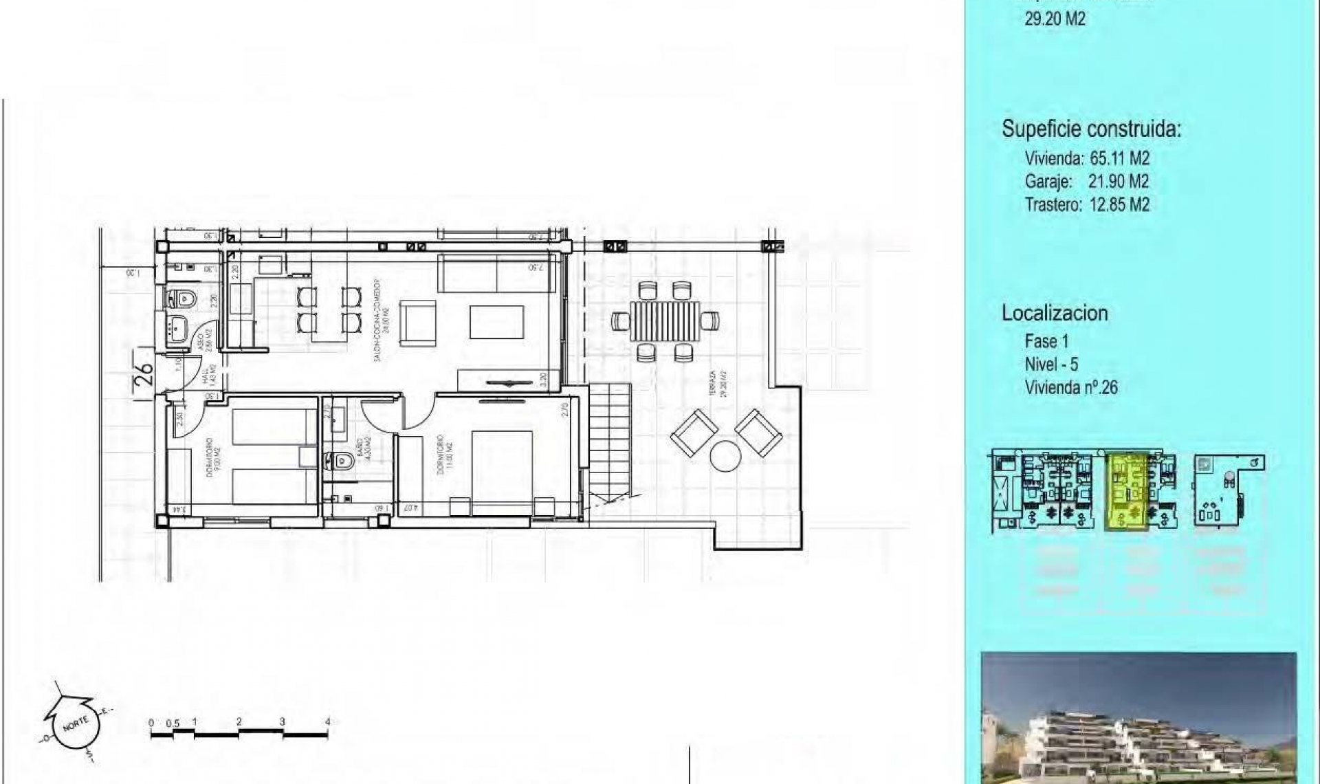 Novostavba - Penthouse -
Vera - Vera playa