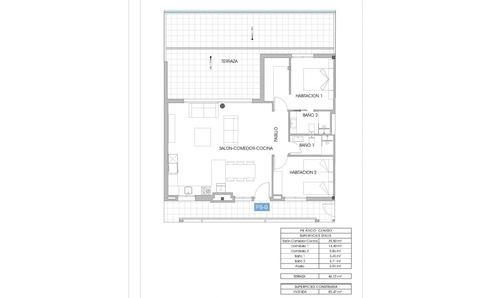 Novostavba - Penthouse -
Villajoyosa - Cala de Finestrat