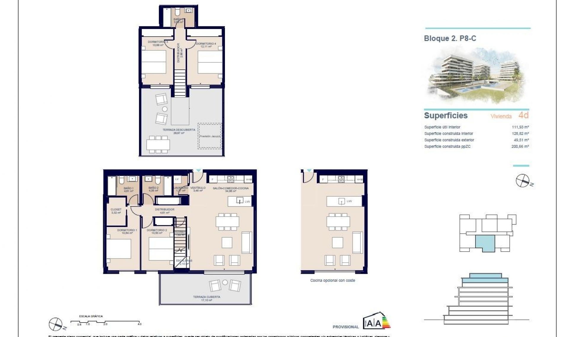 Novostavba - Penthouse -
Villajoyosa - Playa del Torres