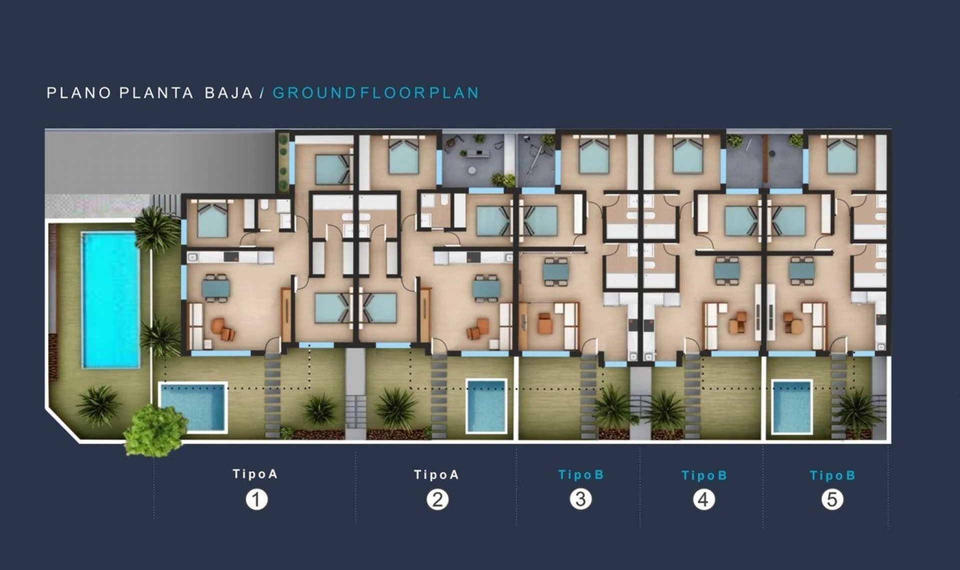 Novostavba - Top Floor Bungalow -
San Pedro del Pinatar - Los Pinos