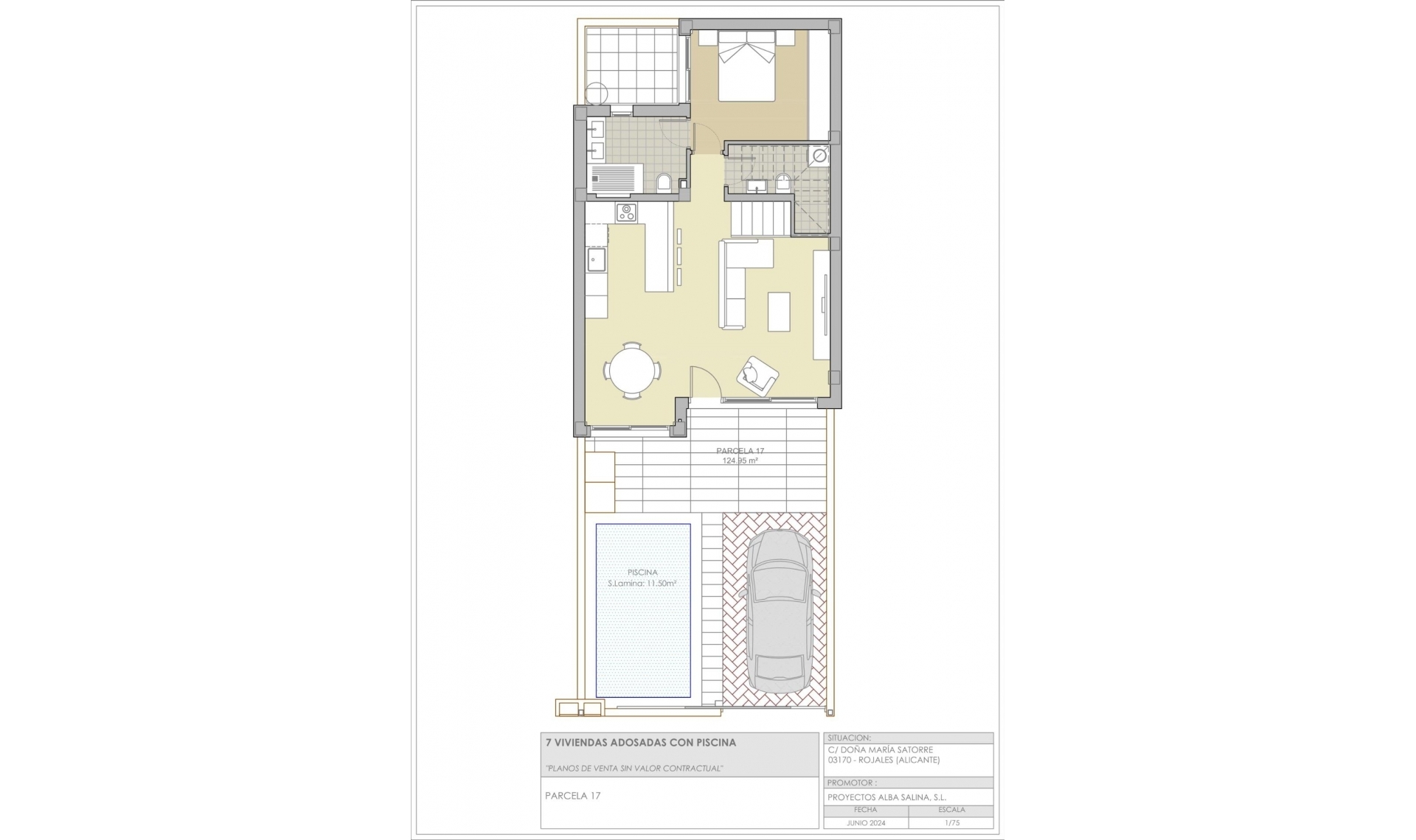 Novostavba - Town House -
Ciudad Quesada - Rojales - Pueblo