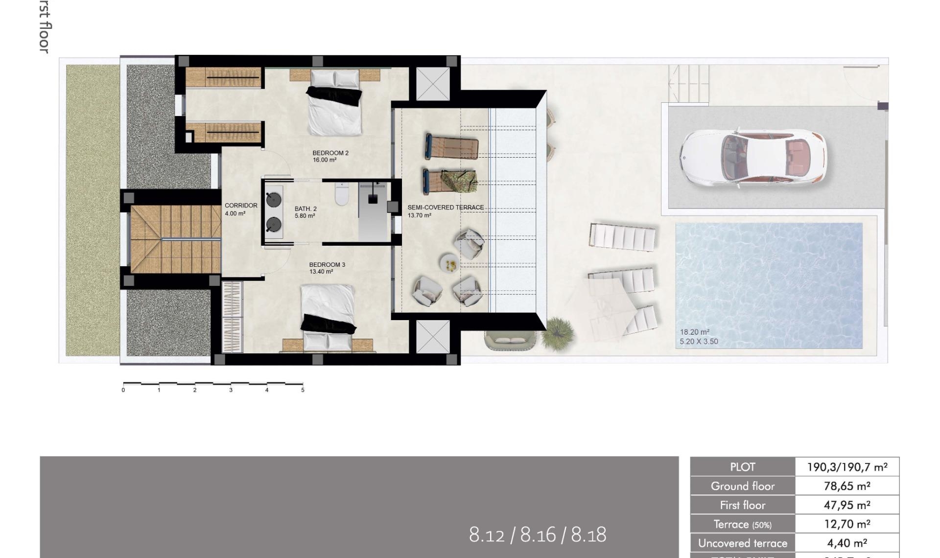 Novostavba - Town House -
Dolores - Sector 3
