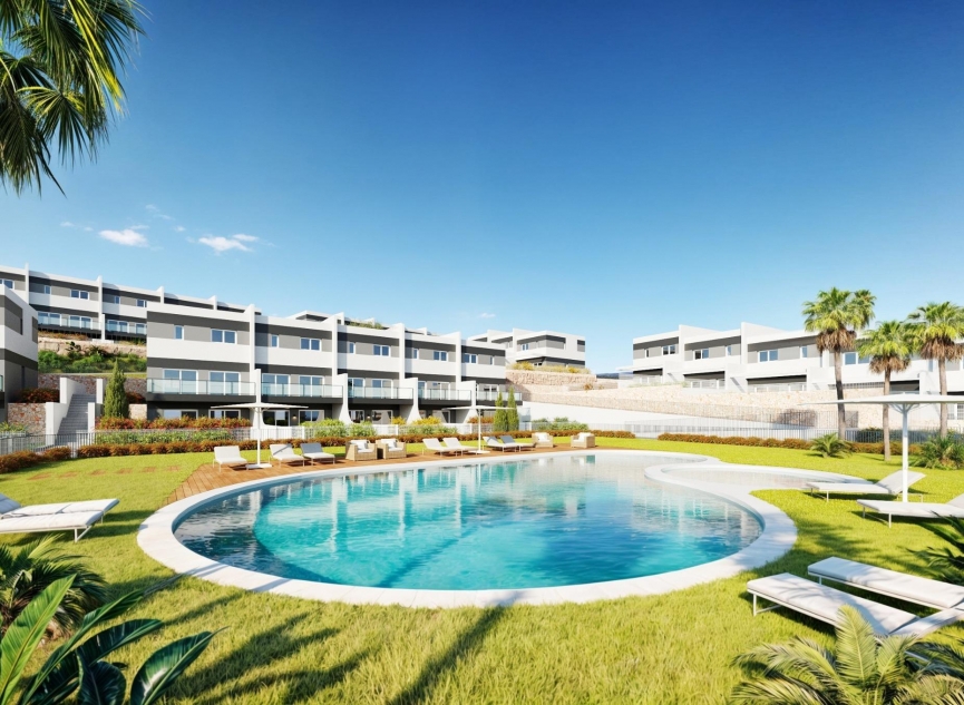 Novostavba - Town House -
Finestrat - Balcon de finestrat