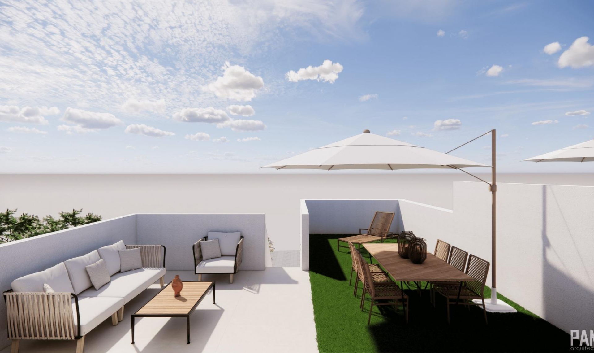 Novostavba - Town House -
Pilar de la Horadada - Barrio los Segundas