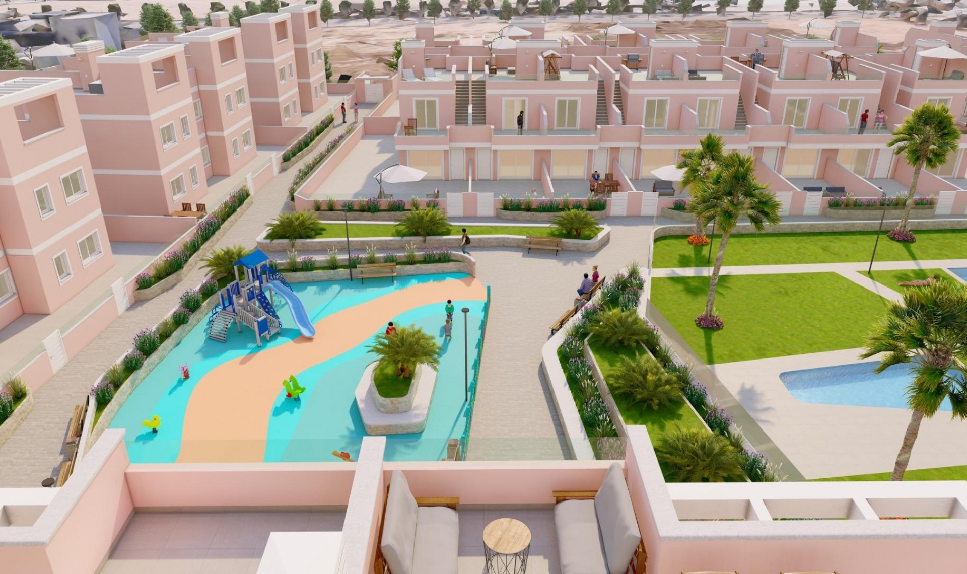 Novostavba - Town House -
Pilar de la Horadada - Lo Monte