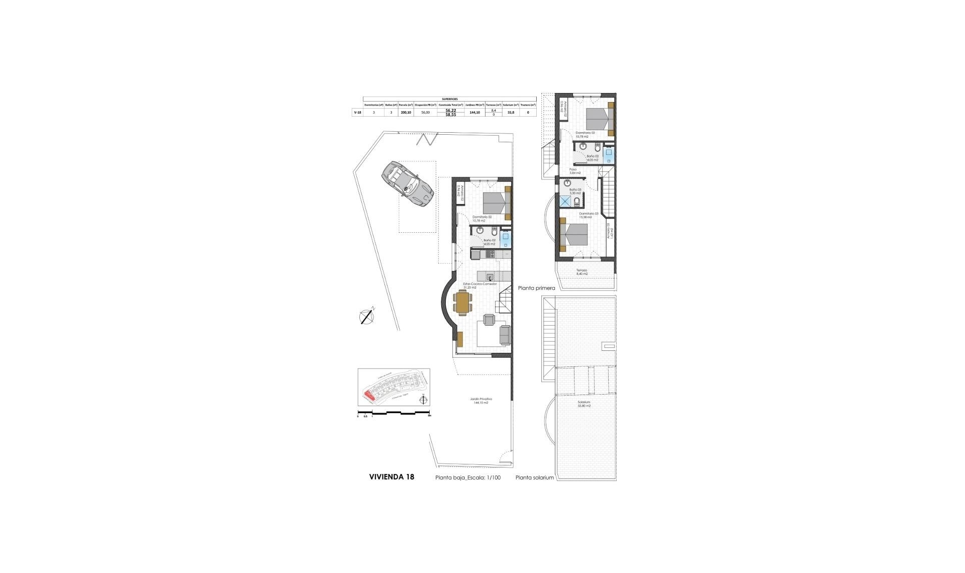 Novostavba - Town House -
Pilar de la Horadada