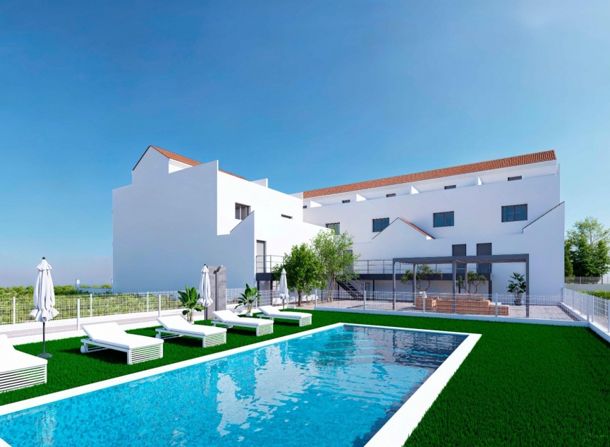 Novostavba - Town House -
Rafal - pueblo